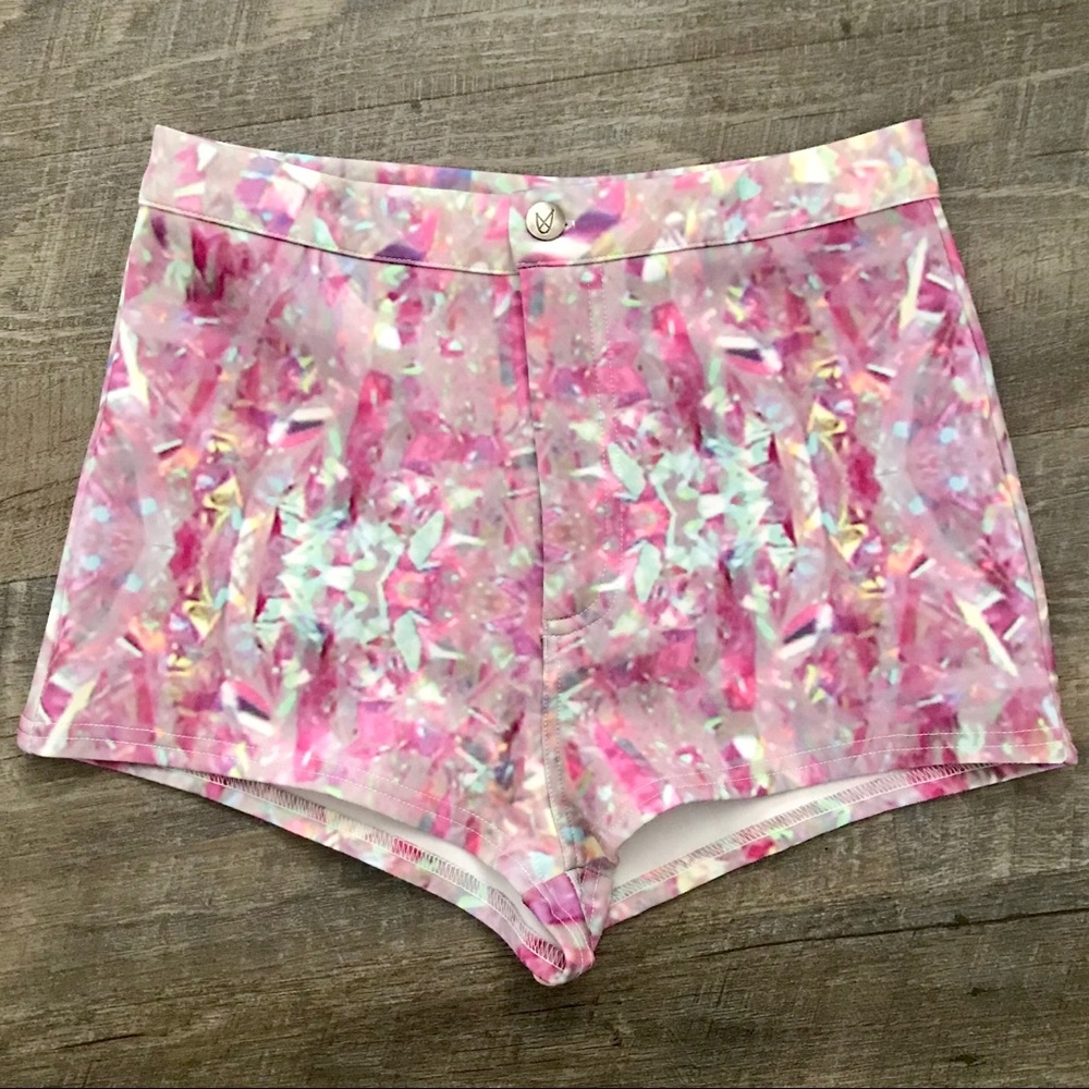 MINK PINK Cellophane Shorts